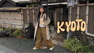 japan vlog  what i ate shopping and exploring kyoto [upl. by Johann]