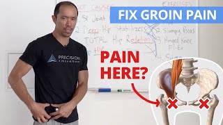 4 Exercises to Heal Nagging Groin Pain amp Strains for GOOD [upl. by Nore]