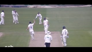 Specsavers CC Durham vs Notts Day One [upl. by Hpeosj]