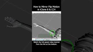 How to Mirror Flip Motion in iClone 8 amp CC4 mirror flip iclone CharacterCreator [upl. by Eaves]