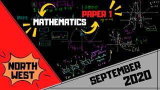 North West 2020 Grade 12 Math Trial Exam Paper 1 MEMO BY BrightYoungBrains [upl. by Suivatnad]