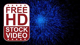 Free Stock Videos – abstract animated colorful blue powder particles explosion 3D animation [upl. by Clarisa]