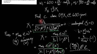 Dynamics Forced Vibrations with Viscous Damping [upl. by Fita]