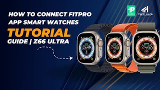 Installing FitPro App in Android with Y56 Smartwatch [upl. by Sholem]