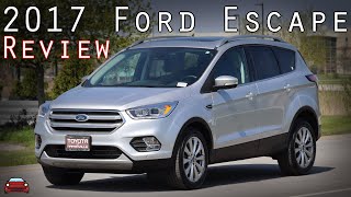 2017 Ford Escape Titanium Review  Sporty and Fun [upl. by Bagger73]