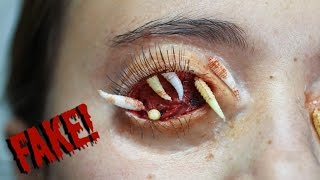 Maggot Eyes Makeup Tutorial Part One Moulds [upl. by Bjorn933]