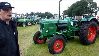 Feldtag Oldtimershow Losser 2014  Deutz mit Treckerclub Nordhorn [upl. by Melisandra]