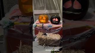 Halloween decor using animated Jabberin’ Jack pumpkins and Eek the cat mindscope [upl. by Angelina]