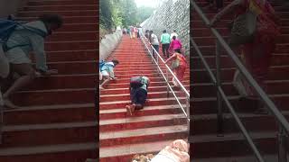 Tirumala alipiri steps morning 🌅🌅 om namah venkateshaya 🙏🙏🙏🙏 [upl. by Stanislaus961]