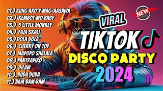 New VIRAL TIKTOK DISCO PARTY 2024  DJ JOHNREY DISCO REMIX [upl. by Lindsley728]