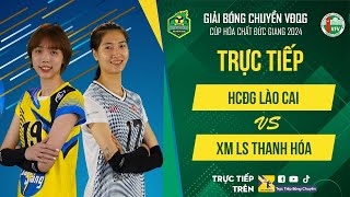 🔴Bán kết  HCĐG LÀO CAI vs XMLS THANH HÓA  VCK Nữ giải bóng chuyền VĐQG cúp HCĐG 2024 [upl. by Meuse]