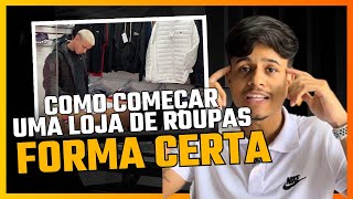 ABRA uma loja de roupas RÁPIDO e FÁCIL💰 lojaderoupas [upl. by Salis474]