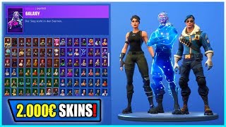 Meine 180100 VBucks Skin Sammlung Fast 2000€ für Fortnite [upl. by Cyrillus]