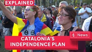 Catalonias independence plan explained [upl. by Labotsirc]