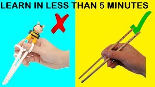 How To Use Chopsticks Immediately  Easily Explained [upl. by Kaye672]