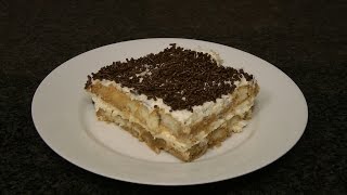 Tiramisu recept  eenvoudig en lekker [upl. by Spevek]