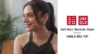 Aditi Raos Wardrobe Staple  UNIQLO BRA TOP [upl. by Sarine]