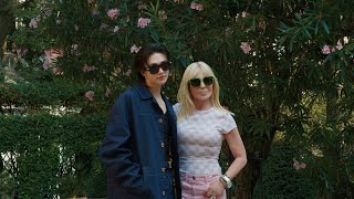 Hyunjin and Donatella at Palazzo Versace  Versace [upl. by Eecal]