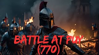 The Battle of Puy 770 The fierce battle of the Frankish army against the Aquitanian rebellion [upl. by Tatum64]