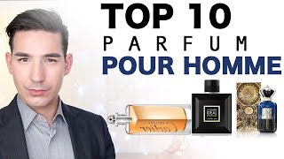 TOP 10 PARFUMS POUR HOMME  BEST PERFUME FOR MEN [upl. by Cohbath]