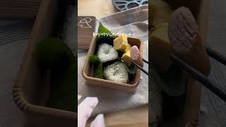 こういうのでいいんだよ 定番おにぎりお弁当お弁当記録 obento obentobox obentou japanesefood おにぎりonigiri お弁当作り お弁当詰め方 [upl. by Iru]