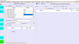 JBS  Bursary Fee Records  School Management System Software [upl. by Pylle]