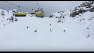 Skigebiet Obertauern im Winter 2017 [upl. by Kathlene439]