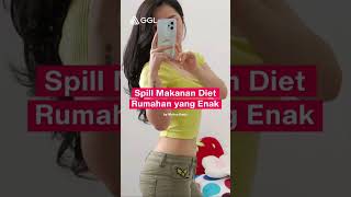 Makanan rumahan rahasia diet sehat konsisten dietsehat [upl. by Kcirdnek]