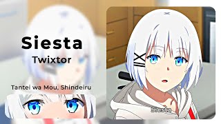 Siesta Twixtor Eps 6  Tantei wa Mou Shindeiru Twixtor [upl. by Moll755]