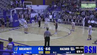 High School Boys Basketball  Breathitt County Bobcats vs Hazard Bulldogs  01302024 [upl. by Terrill]