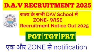 DAV SCHOOL TEACHER VACANCY 202526PGT TGT PRTAPPLY ALL STATEZONE WISE NOTIFICATIONAPPLY ONLINE [upl. by Twyla403]