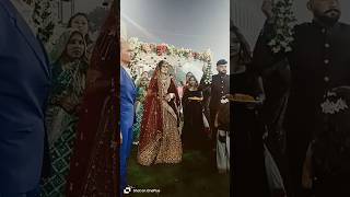 Grand Bridal Entry  Marriage entry Indian wedding 2024 shorts wedding dulhan [upl. by Levitus709]