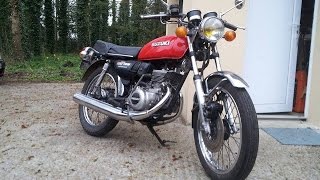 RESTAURATION SUZUKI 125 GT 1975 [upl. by Jehial]