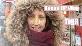 Nasen OP Vlog Tag 8  Verbandswechsel und Zwischenergebnis [upl. by Sirmons]