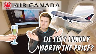 Air Canada Signature Business Class in a Boeing 777 Amsterdam to Toronto [upl. by Eniluap]