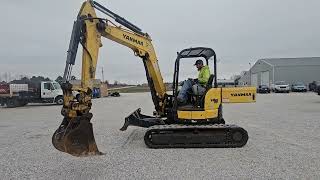 Yanmar Vio50 Excavator  Sexton Auctioneers December 12th Online Equipment Auction [upl. by Eleon]