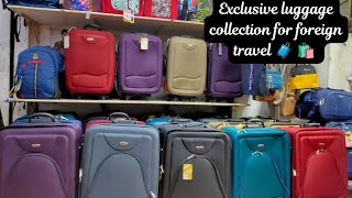 Luggage collection for foreign travel 🧳  Foreign travel 🧳 luggage [upl. by Adnileb60]