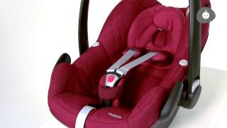 Maxi Cosi Pebble autostoel handleiding [upl. by Tihw]