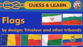 Quiz Flags by design  Tricolour and other tribands [upl. by Corrinne]