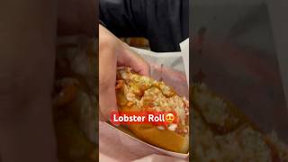 This Lobster Roll at NYC ❤️🫢 shorts short shortvideo food lobster eating makan newyork [upl. by Mina]