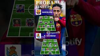 Barcelona vs Real Sociedad  La Liga 2024 [upl. by Vivianna]