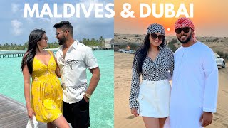 HONEYMOON VLOG Maldives amp Dubai [upl. by Eniamert613]