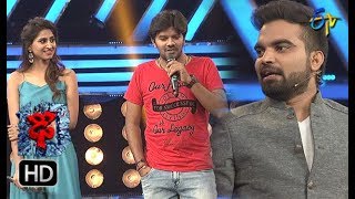 Sudheer  Varshni  Funny Joke  Dhee 10  28th March 2018 ETV Telugu [upl. by Urissa]