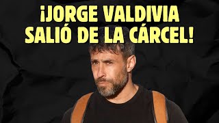 JORGE VALDIVIA SALIÓ DE LA CÁRCEL LE DIERON APLAUSOS [upl. by Thgiwd]