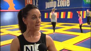 Jump Zone Fitness TV3 Midday with Elaine [upl. by Nawad]