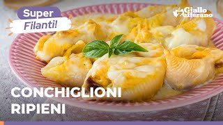 CONCHIGLIONI RIPIENI di ZUCCA SALSICCIA e RICOTTA Un primo esplosivo dal ripieno filante e gustoso [upl. by Ronnica]