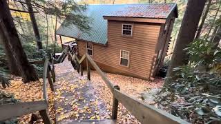 Sunset Falls Cabin  Red River Gorge Ky [upl. by Siekram773]