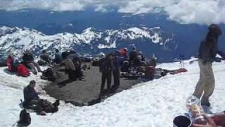 Mt Rainier climb via Ingraham Direct [upl. by Jasisa]