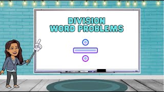 Division Word Problems [upl. by Sears]