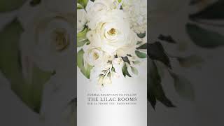 Classy Video Wedding Invitation Card Design  Floral and Gold [upl. by Ateuqal]